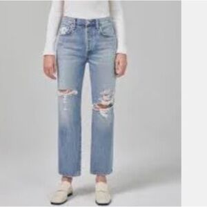 NWT Citizens of humanity Emery Crop relaxed straight